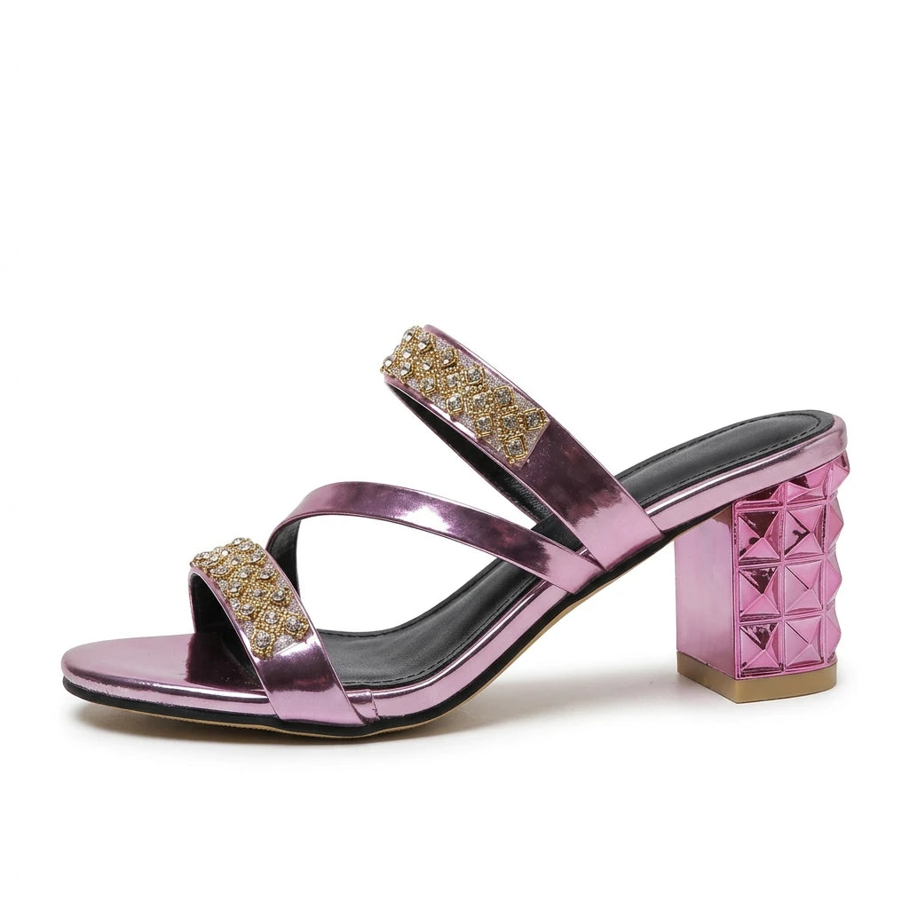 sandales dorées confort - Variation 1